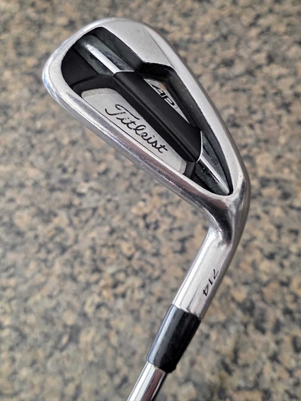 Titleist Golf AP1 714 single iron 6 steel shaft right Handed original grip 37.5